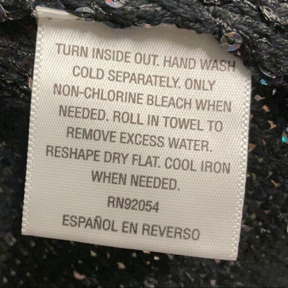 Material Girl Sparkle Shirt Women’s Size XS - Picture 4 of 6